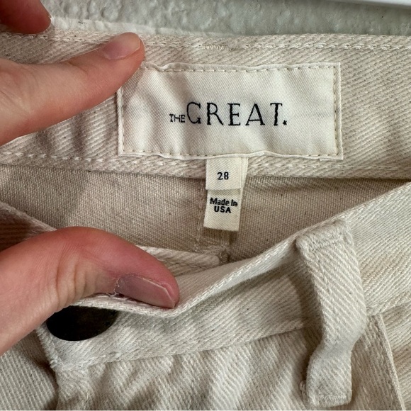 The Great. Womens size 28 The Studded Billy Jean in Natural Western Bohoemian - Picture 4 of 15